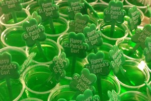 Green Jell-O Shots