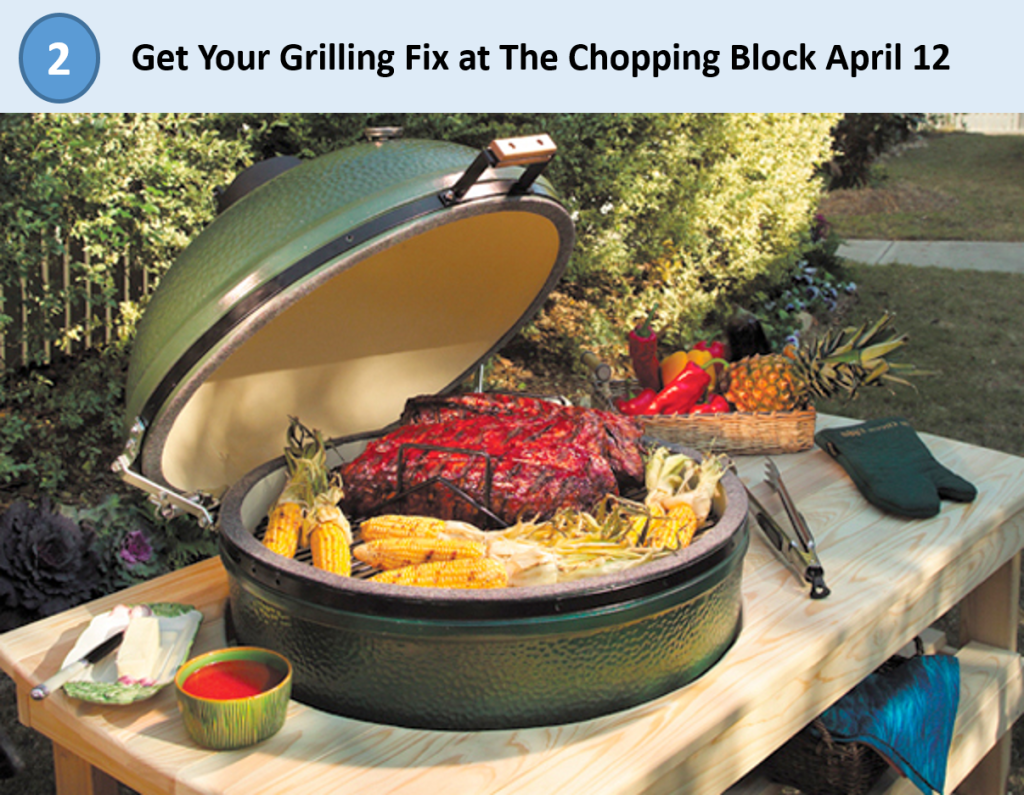 2. Big Green Egg Grill-out