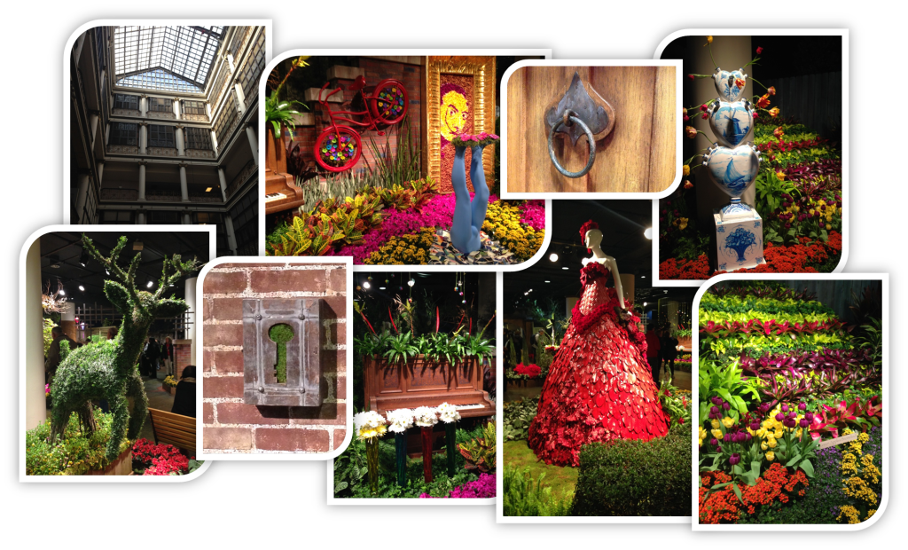 Flower Show Collage