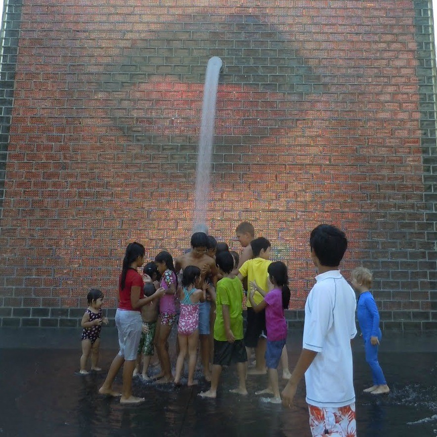 Millennium Park Fountain