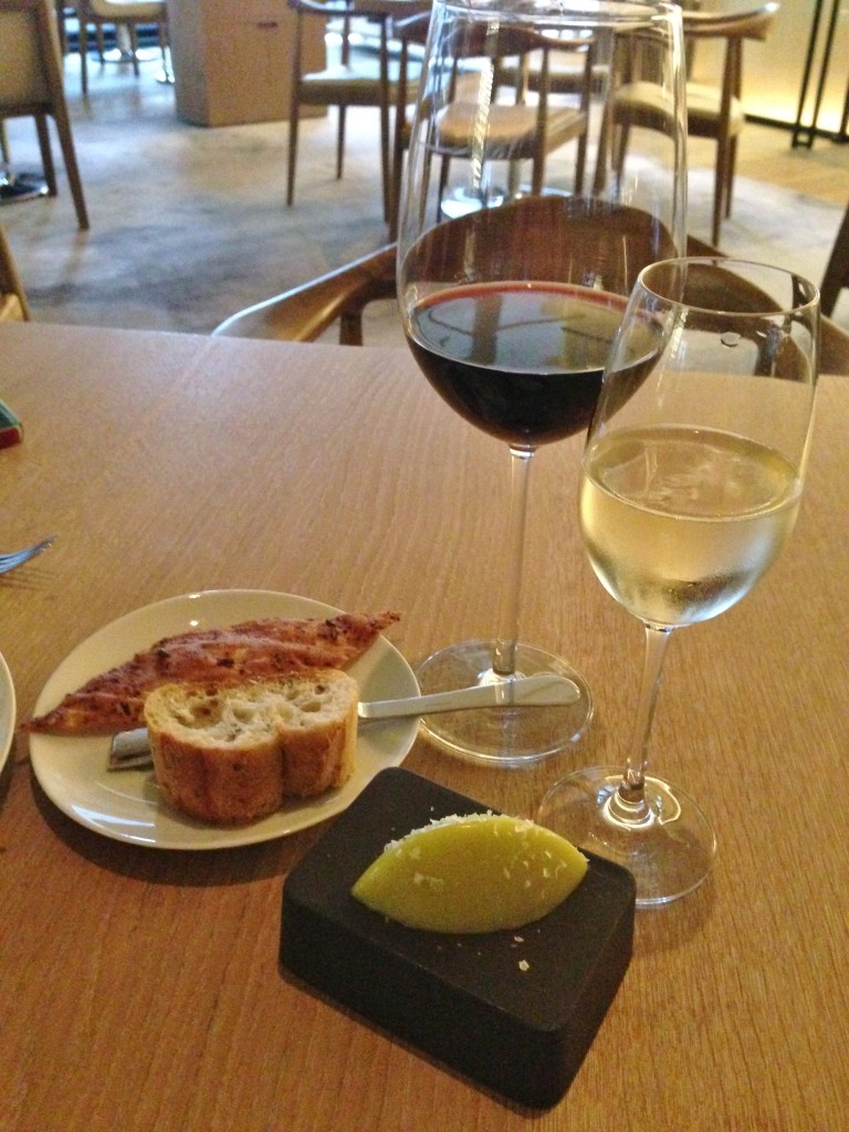 Wine and Bread at Travelle